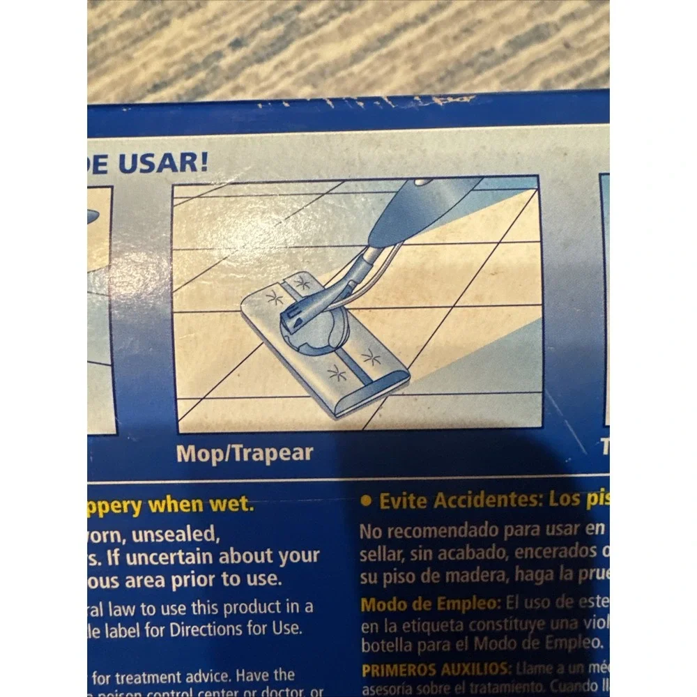 NEW Clorox ReadyMop Advanced Complete Mopping System in Box - Mop, Pads, Cleaner
